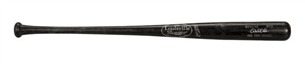 2007-08 Derek Jeter Louisville Slugger Game Used P72 Model Bat – PSA/DNA GU 9 